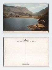 Vintage Postcard Llyn Peris And The Glyders Wales c1950s