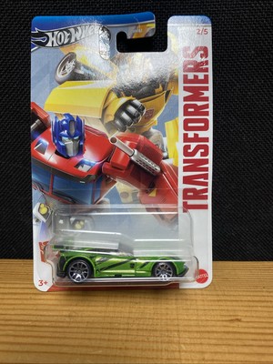 Hot Wheels Transformers Series 2/5 Corvette C7.R Green Combined Post