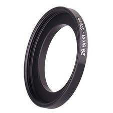 29.5mm-37mm All-Metal Step-Up Filter Adapter Ring for Camera Lenses