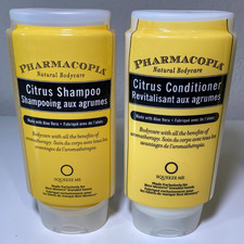 Pharmacopia Citrus Shampoo  Conditioner Natural Hair Care w/ Plant Based