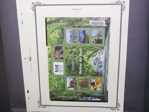 Brazil Collection On Scott Album Pages 2015-2016 Mint - 第 4/14 張圖片