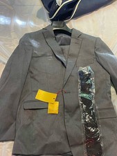 Marvelous Kids Boys Suit Dark Grey Size 16 NWT