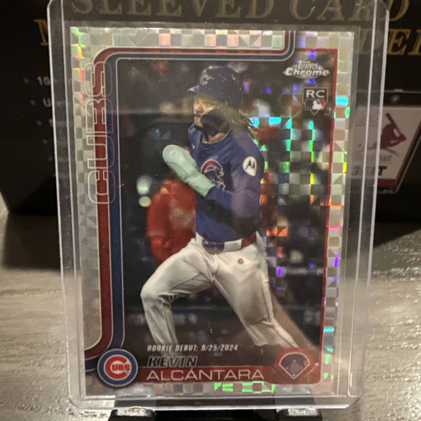 2025 Topps Chrome - Kevin Alcantara #173 X-Fractor (RC)