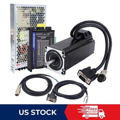 NEMA 23 Closed Loop Stepper Motor 425oz.in Hybrid Servo Driver Kit 36V+ Power