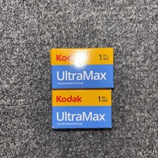 New Kodak UltraMax 400 ISO 35mm Color Negative Film Roll 36 Exp Double Pack