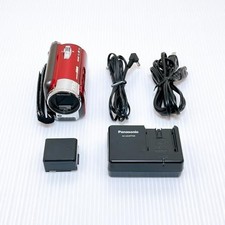 Panasonic SDR-H80 Red 60GB HDD Digital Camcorder w/Battery, Charger