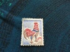 timbre coq decaris 0,25 c