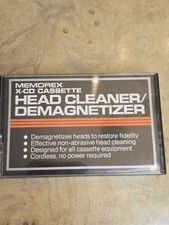 Memorex Vtg Cassette Head Cleaner/Demagnetizer