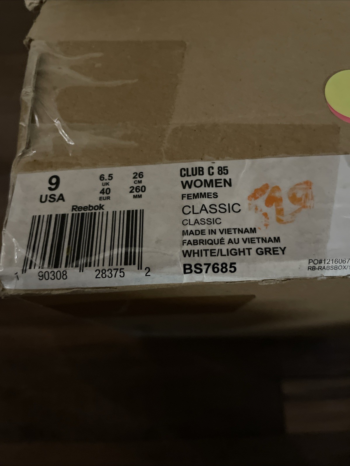 Reebok Club C 85 Women Size 9 BS7685 thumbnail 2