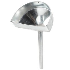 Metal Fuel Filler Gas Tank Funnel Car Screen Oblique Filling Funnel Automotiv...