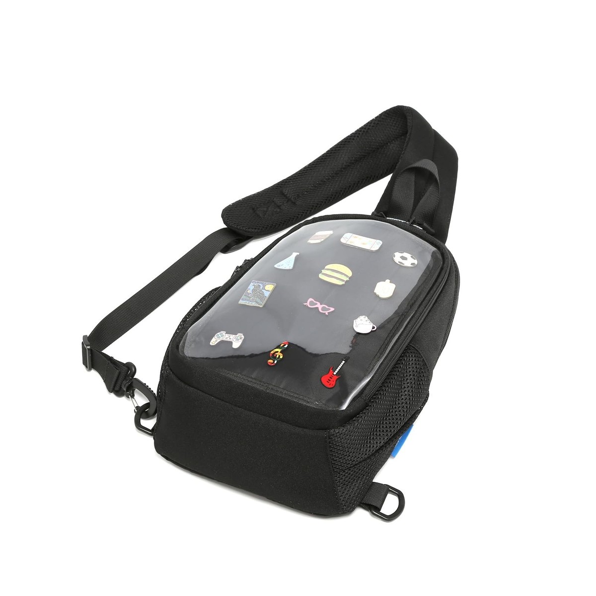 Kawaii Oxford Ita Bag Pin Display Chest Pack Shoulder Bag Sport
