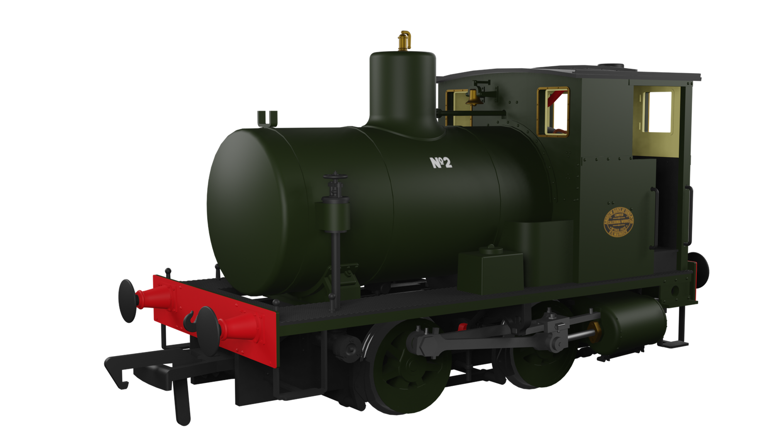 Rapido 965501 Andrew Barclay Fireless 0-4-0 - Bowaters (Kent) No.2 (Works No....