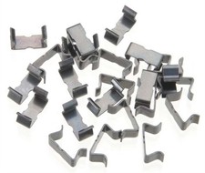 AFX/Racemasters AFX HO Scale Track Clips- 25 Pack AFX1013 One Size, Gray