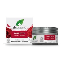 Image of 💚 Dr Organic Rose Otto Day Cream 50ml