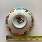 Pioneer Woman 3" Dipping Bowl Multicolored With Blue Interior