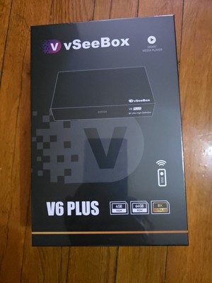   New 2026 Android V6 PLUS BOX W/Backlit Voice Remote  Brand New Sealed 
