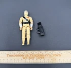 Vintage 1984 Hasbro GI Joe Cobra Storm Shadow V1 Action Figure With Back Pack