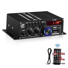 Bluetooth 5.0 Audio Power Amplifier AK-380 400W 400W 2.0 CH HiFi Stereo Amp