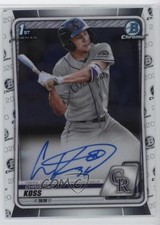2020 Bowman Chrome Prospect Auto Christian Koss #CPA-CK Auto 10no