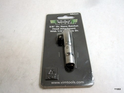#ad NRA64 3 8” DR. NANO RATCHET HEAD ATTACHMENT W 1 4” FEMALE DR. $40.00