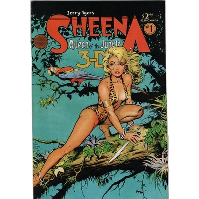 Sheena 3D Special #1 Dave Stevens Cover 1985 Blackthorne ComicGGA Good Girl Art