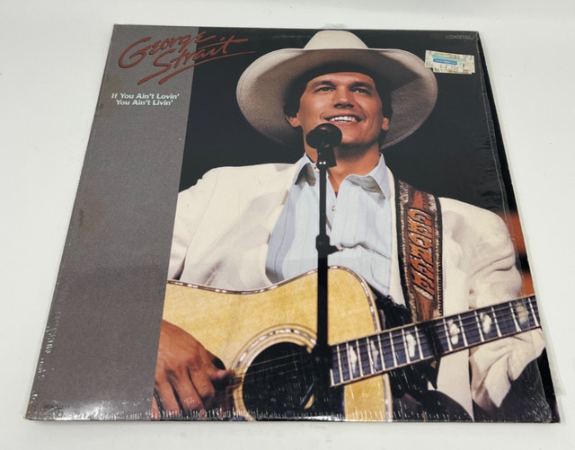 George Strait If You Ain't Lovin' You Ain't Livin' Vinyl LP 1988 MCA Records