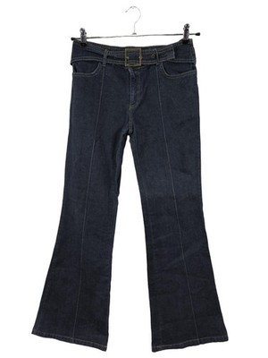 TOP GIRL Jeansschlaghose Damen Jeans Gr. DE 38 blau Casual-Look