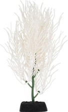 Aquarium Plants Silicone White Fish Tank Decorations Plastic Plants Betta Fis...