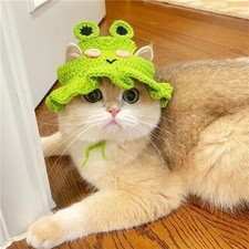 Cute Cat Hat Funny Pets Party Cosplay Headwear Delicate Hemming Pendant Decor