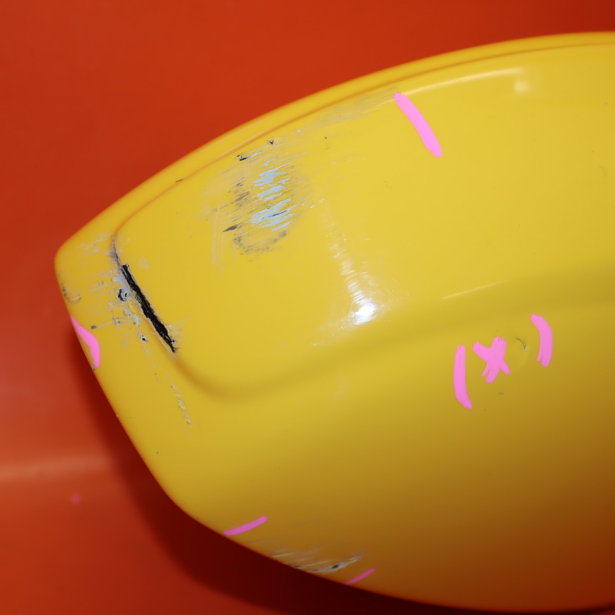 FERRARI 458 MIRROR RIGHT 2010 2011 2012 2013 2014 2015 OEM E9026374 DAMAGED