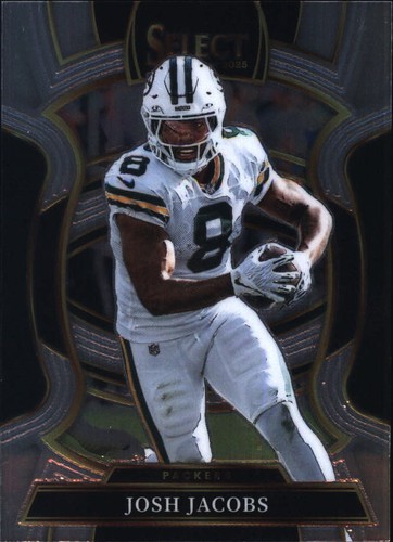 Josh Jacobs 2025 Panini Select Turbocharged #13 Green Bay Packers