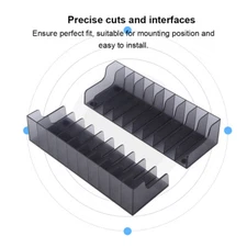 2x Large Capacity Game Card Box Game CD Storage Stand Holder Bracket For Kit