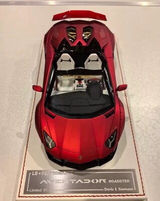 Lamborghini Aventador Roadster LBWK (Red, no. 1) [Davis & Giovanni