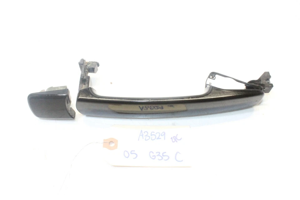 Infiniti G35 2005 cupé trasero izquierdo lado del conductor conjunto de manija de puerta exterior A3529 Foto 3 de 4