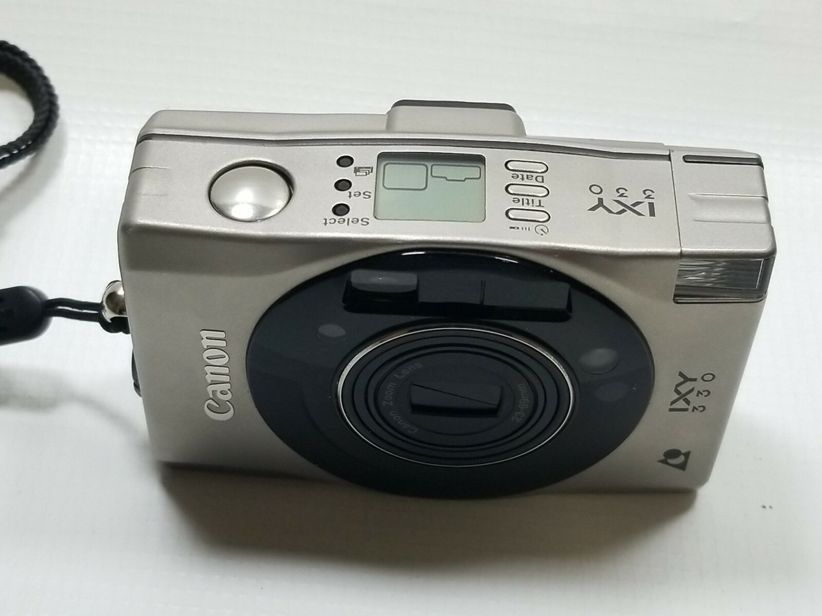 CANON IXY 330 APS Film Point & Shoot Camera w/ Case JAPAN CANON IXY 330 APS Film Point & Shoot Camera w/ Case JAPAN