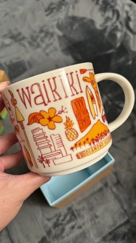 Starbucks ‘Been There’ Series Waikiki Ceramic Mug, 14 Oz