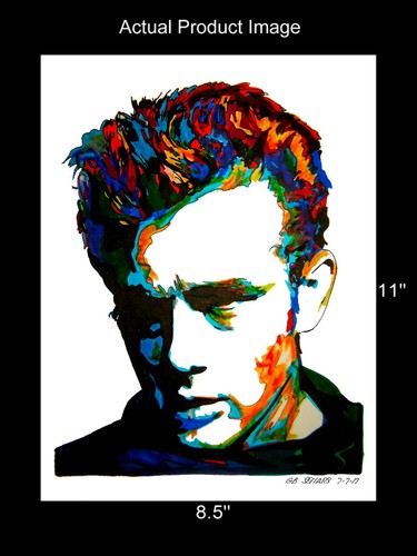 James Dean American Actor Poster Print Wall Art 8.5x11 - Picture 2 of 6
