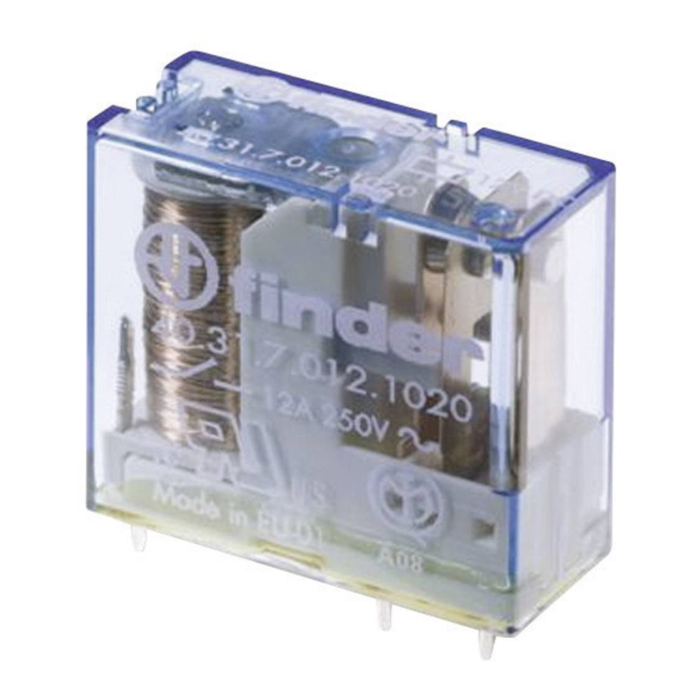 Relè di potenza, 24 Vdc, SPST-NO, 12 A, foro passante (THT), serie 40.31 Finder