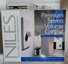 Niles Audio VCS-2D Premium Stereo Volume Control White Decora Wall Mount USA
