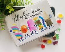 Personalised sweets Can Storage Boxs Candy Tin Box sweet Box Gift Mum Dad