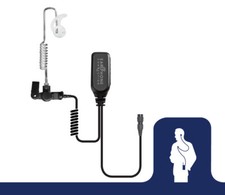 Hawk Lapel Mic Quick Release Replacement Earpiece Kit EP1305QR Police Headset