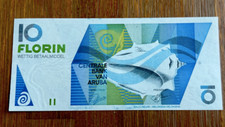 ARUBA 10 FLORIN BANKNOTE 1993 - UNC - HIGH GRADE