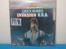 Chuck Norris INVASION U.S.A Laser VideoDisc