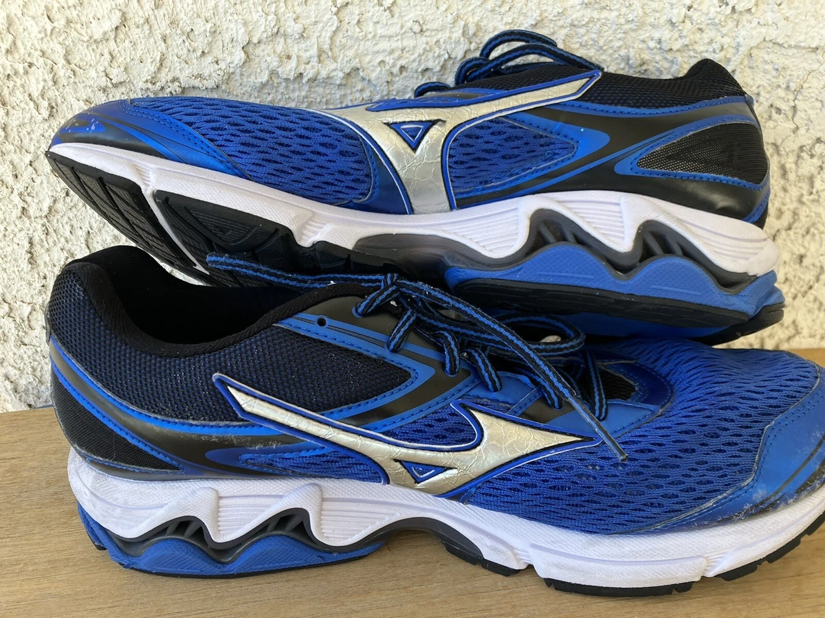 Zapatos para correr Mizuno Wave Inspire 13 Blue Waveknit EE. UU. 12 UK 11 J1GC174503