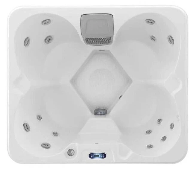 VALUE 4 SEAT LUXURY HOT TUB SPA AMERICAN BALBOA 13AMP PLUG SPA LIGHT AIR BNB - Image 2 of 4