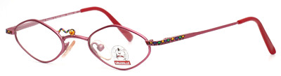 KINDERBRILLEN 566 78 Pink Girls Kids Oval Full Rim Eyeglasses 40-20-125 B:25