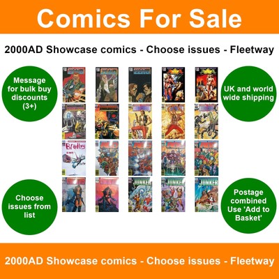 2000AD Showcase Comics - Ausgaben aussuchen - Fleetway