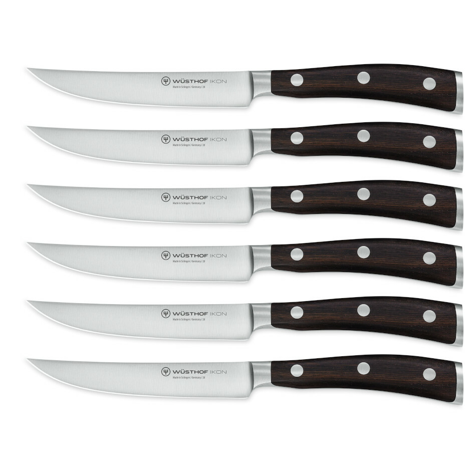 Wusthof Ikon Blackwood High Carbon Stainless Steel Knife Sets, Authorized Dealer eBay