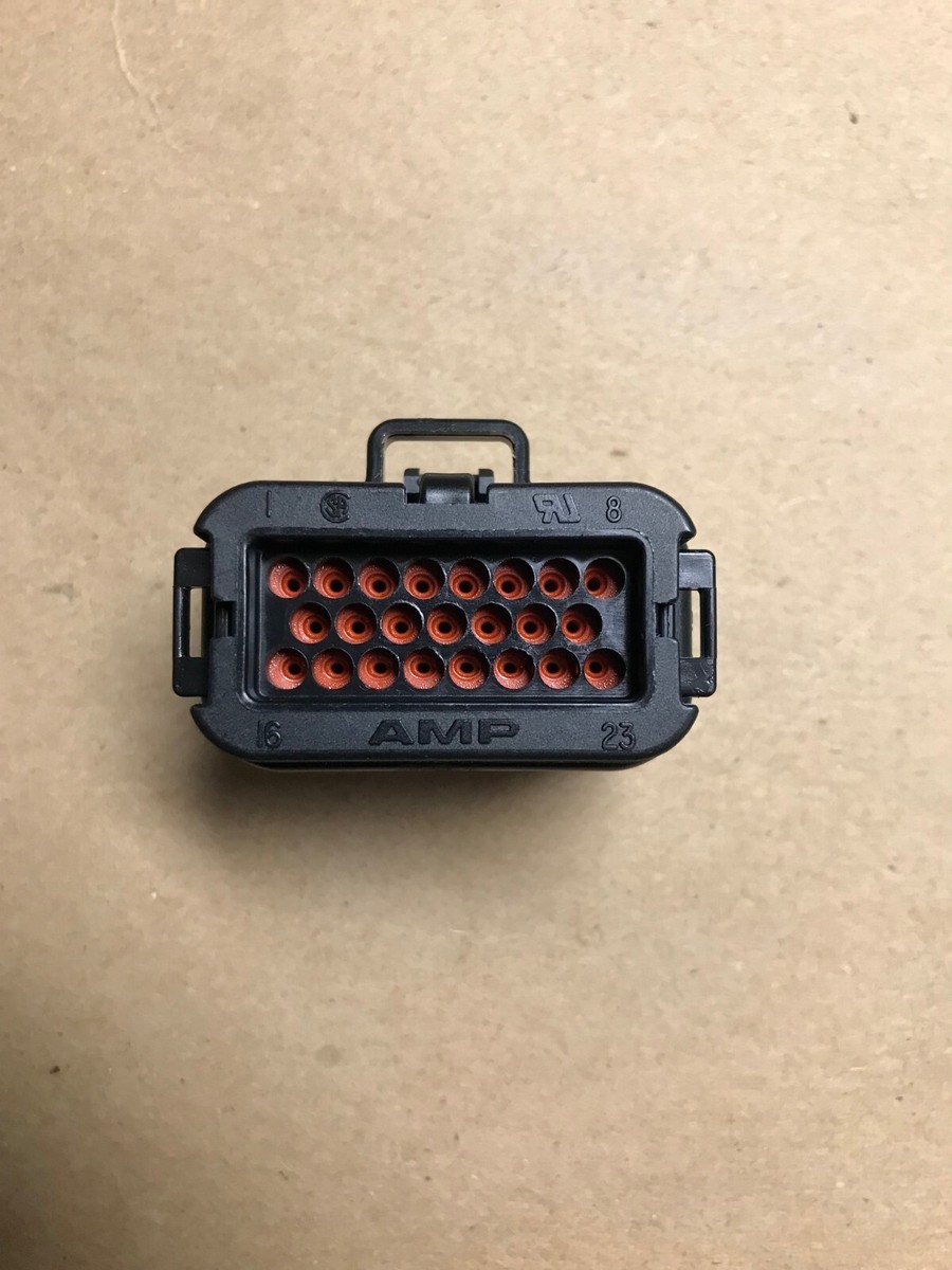 Lot of 2 Pcs TE / AMP 770680-1 Connector (23-Way F 0.64)- BRAND