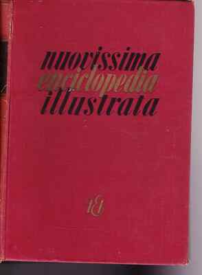 BRANDNEUE ILLUSTRIERTE ENZYKLOPÄDIE V. IV HB-OP ITALIENISCHES VERLAG 1956